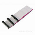 Ribbon Cable with 3 x 40 Pins Socket Connector and 2.54mm Pitch, Available in Various Length